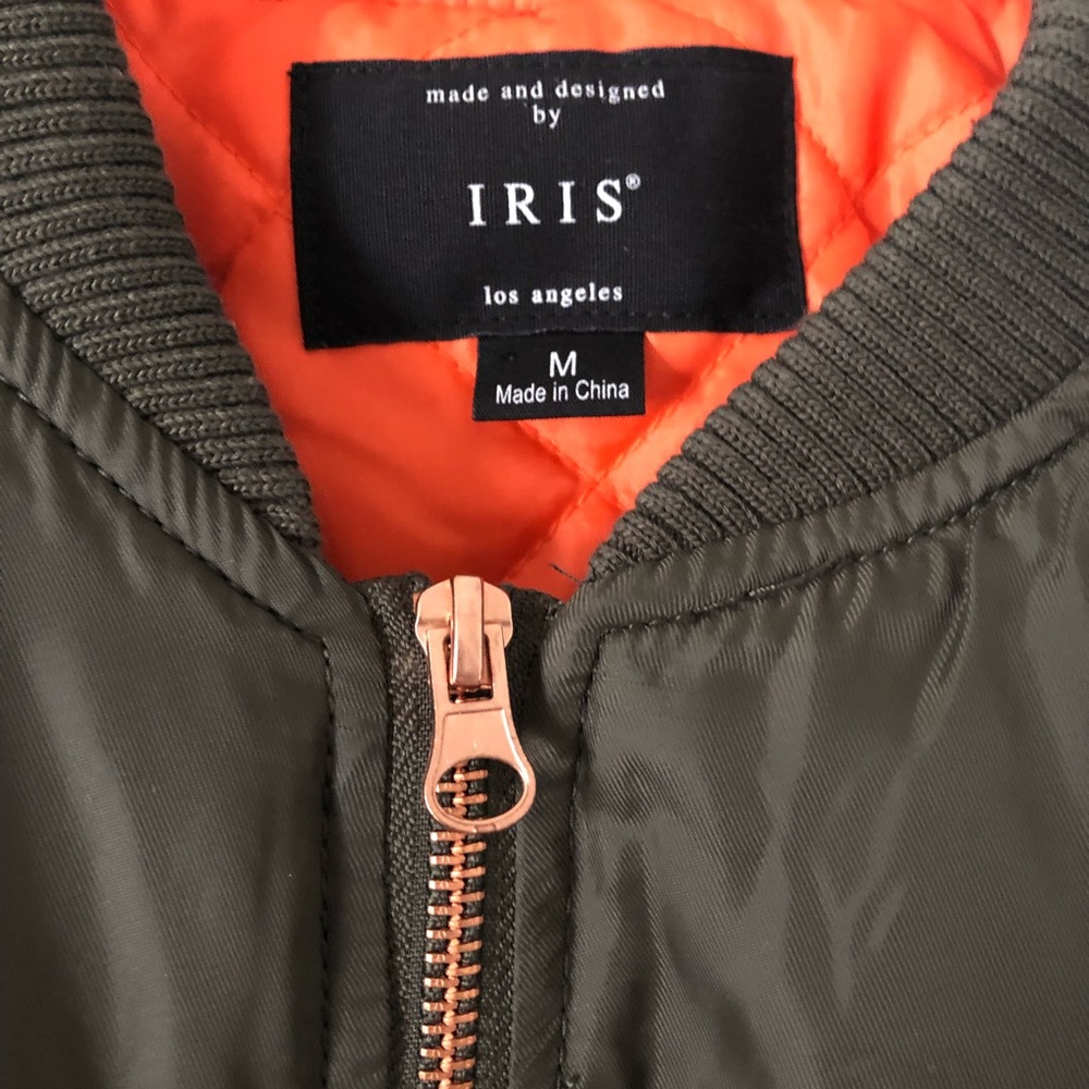 Green Bomber Jacket! - image 3